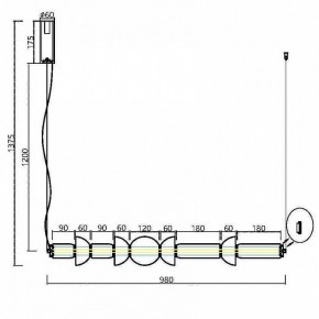 Подвесной светильник Maytoni Cosmo MOD210PL-L39B3K в Добрянке - dobryanka.mebel24.online | фото 6