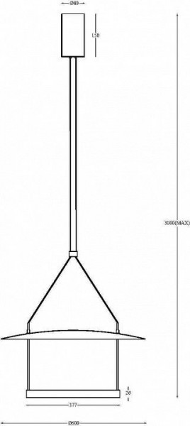 Подвесной светильник Maytoni Halo MOD280PL-L30B3K в Добрянке - dobryanka.mebel24.online | фото 4