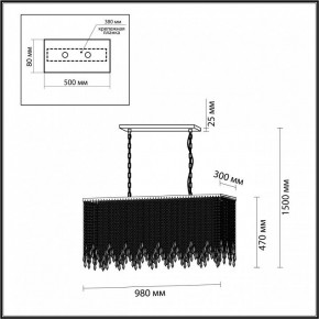 Подвесной светильник Odeon Light Chokka 5028/9A в Добрянке - dobryanka.mebel24.online | фото 5