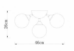 Потолочная люстра Arte Lamp Fobos A2704PL-5SG в Добрянке - dobryanka.mebel24.online | фото 3
