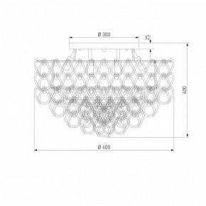 Потолочная люстра Bogate-s Cappio 380/8 в Добрянке - dobryanka.mebel24.online | фото 5