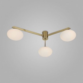 Потолочная люстра Eurosvet Opaline 70220/3 латунь в Добрянке - dobryanka.mebel24.online | фото
