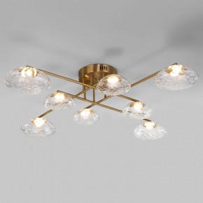 Потолочная люстра Eurosvet Ripple 50389 LED латунь в Добрянке - dobryanka.mebel24.online | фото