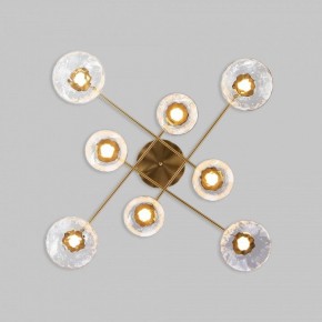 Потолочная люстра Eurosvet Ripple 50389 LED латунь в Добрянке - dobryanka.mebel24.online | фото 3