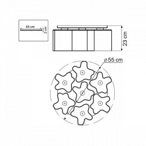 Потолочная люстра Lightstar Nubi 802070 в Добрянке - dobryanka.mebel24.online | фото 6