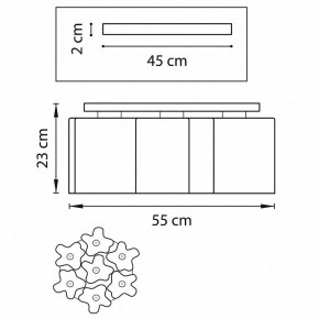 Потолочная люстра Lightstar Nubi 802073 в Добрянке - dobryanka.mebel24.online | фото 2