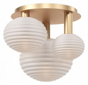 Потолочная люстра Maytoni Halo MOD268CL-03G в Добрянке - dobryanka.mebel24.online | фото