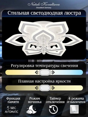 Потолочная люстра Natali Kovaltseva Cascade LED LAMPS 81158 в Добрянке - dobryanka.mebel24.online | фото 7
