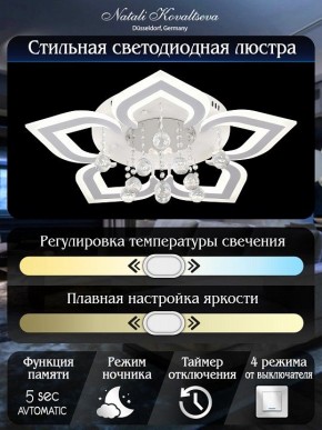 Потолочная люстра Natali Kovaltseva Cascade LED LAMPS 81159 в Добрянке - dobryanka.mebel24.online | фото 7