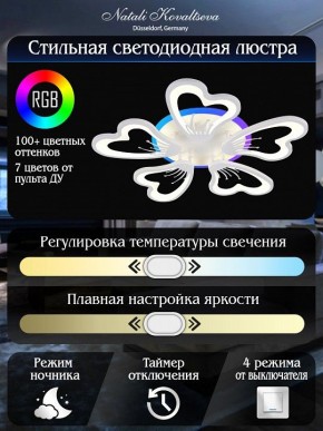 Потолочная люстра Natali Kovaltseva Hugo LED LAMPS 81133 в Добрянке - dobryanka.mebel24.online | фото 6