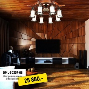 Потолочная люстра Omnilux Ferro OML-50307-08 в Добрянке - dobryanka.mebel24.online | фото 2