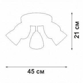 Потолочная люстра Vitaluce V4355 V4355-0/5PL в Добрянке - dobryanka.mebel24.online | фото 4