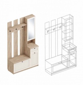 Прихожая Филадельфия (модульная) в Добрянке - dobryanka.mebel24.online | фото 4