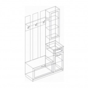 Прихожая "ПФ-07" Филадельфия в Добрянке - dobryanka.mebel24.online | фото 2