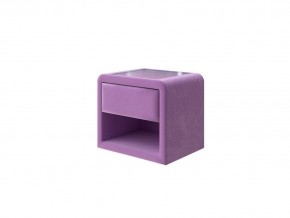 PROxSON Тумба Cube (Ткань: Велюр Shaggy Lilac) 52x41 в Добрянке - dobryanka.mebel24.online | фото
