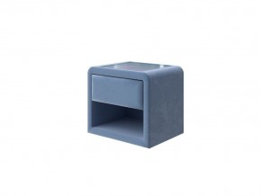 PROxSON Тумба Cube (Ткань: Велюр Shaggy Ocean) 52x41 в Добрянке - dobryanka.mebel24.online | фото 1
