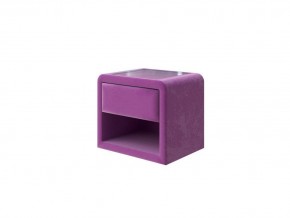 PROxSON Тумба Cube (Ткань: Велюр Shaggy Wine) 52x41 в Добрянке - dobryanka.mebel24.online | фото 1