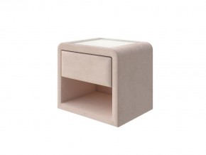 PROxSON Тумба Cube (Ткань: Велюр Teddy Тауп) 52x41 в Добрянке - dobryanka.mebel24.online | фото 1