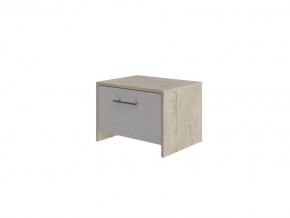 PROxSON Тумба Varna (ЛДСП+ткань Бунратти/Savana Milk (молочный)) 51x40 в Добрянке - dobryanka.mebel24.online | фото