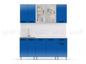 РИО-1 ЛДСП Кухонный гарнитур 1,8 м (Синий) в Добрянке - dobryanka.mebel24.online | фото