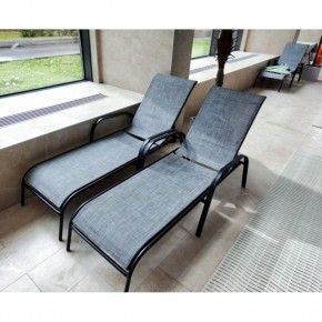Шезлонг-лежак Бирма MC-2051C Grey в Добрянке - dobryanka.mebel24.online | фото 1