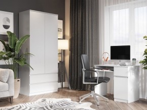 Шкаф 2-ств. с 2 ящиками "Бьянко" в Добрянке - dobryanka.mebel24.online | фото 4