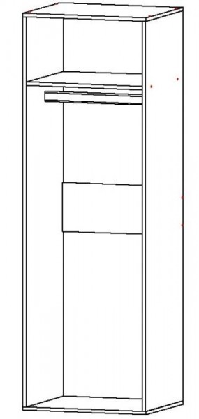 АЙВОРИ-1 Шкаф (ЦРК.АВР.01 шкаф) в Добрянке - dobryanka.mebel24.online | фото 2
