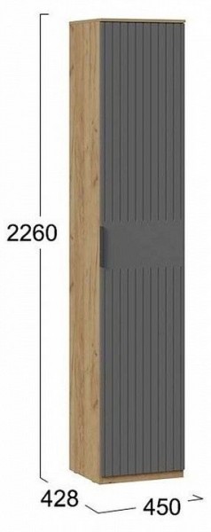 Шкаф для белья Хилтон Исп. 2 в Добрянке - dobryanka.mebel24.online | фото 5