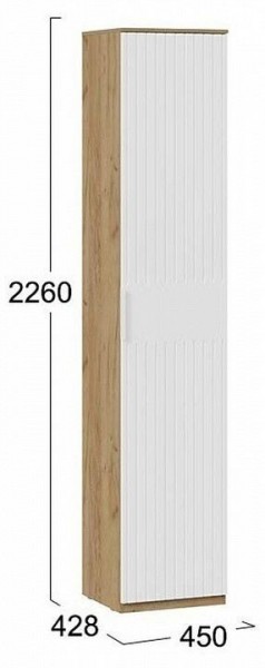 Шкаф для белья Хилтон Исп. 2 в Добрянке - dobryanka.mebel24.online | фото 6