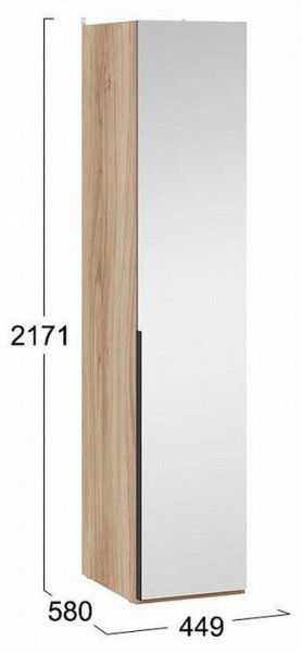 Шкаф для белья Порто СМ-393.07.002 в Добрянке - dobryanka.mebel24.online | фото 4