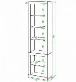 Шкаф для белья Toivo ВтВ-ФГ в Добрянке - dobryanka.mebel24.online | фото 2