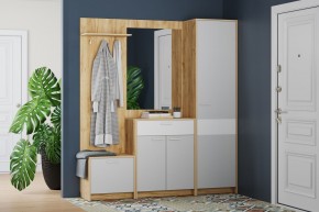 Шкаф для одежды НМ 013.12 "Нортон" (Крафт Золотой) в Добрянке - dobryanka.mebel24.online | фото 3
