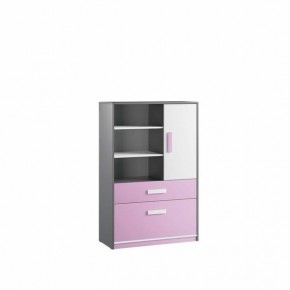 Шкаф книжный Кэнди КШ-2 Лаванда в Добрянке - dobryanka.mebel24.online | фото