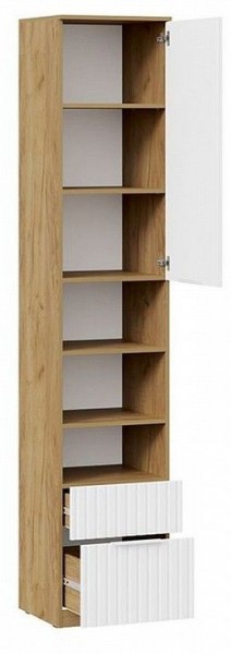 Шкаф комбинированный Хилтон Исп. 2 в Добрянке - dobryanka.mebel24.online | фото 2