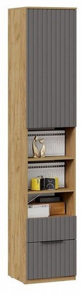 Шкаф комбинированный Хилтон Исп. 2 в Добрянке - dobryanka.mebel24.online | фото 4