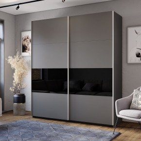 Шкаф-купе Харви ШКК-10 (графит) в Добрянке - dobryanka.mebel24.online | фото