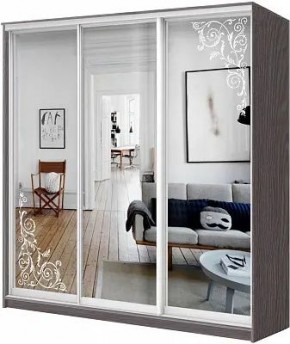 Шкаф-купе ХИТ 24-18-656 ОРНАМЕНТ в Добрянке - dobryanka.mebel24.online | фото