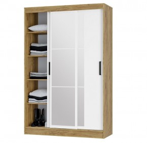 Шкаф-купе Тайм ШКК-03 (крафт/белый) в Добрянке - dobryanka.mebel24.online | фото 3