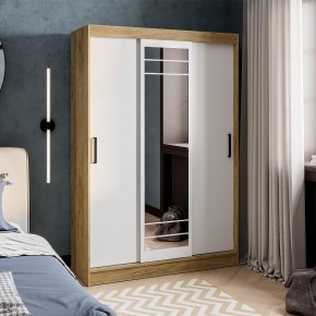 Шкаф-купе Тео ШКК-02 (крафт/белый) в Добрянке - dobryanka.mebel24.online | фото