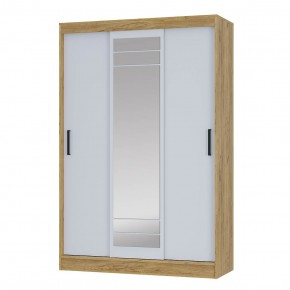 Шкаф-купе Тео ШКК-02 (крафт/белый) в Добрянке - dobryanka.mebel24.online | фото 2