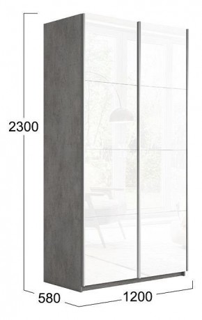 Шкаф-купе Траст СШК 2.120.60-15.15 в Добрянке - dobryanka.mebel24.online | фото 3