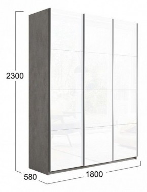 Шкаф-купе Траст СШК 2.180.60-15.15.15 в Добрянке - dobryanka.mebel24.online | фото 3