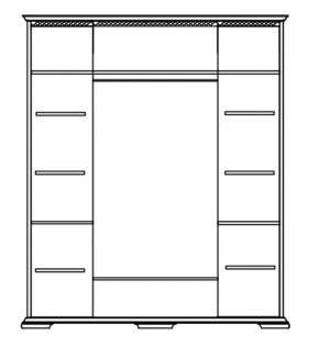 Шкаф Лика с зеркалом (ММ 137-01/04) в Добрянке - dobryanka.mebel24.online | фото 4