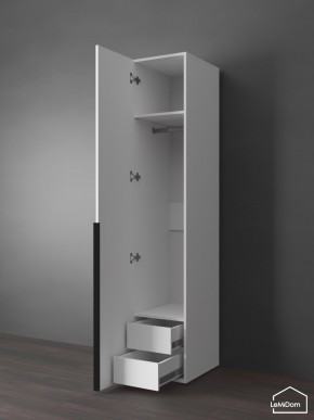 Шкаф Linnea MHR-1-3 2050х400х510 (Белый-М 11.1.1) в Добрянке - dobryanka.mebel24.online | фото 7