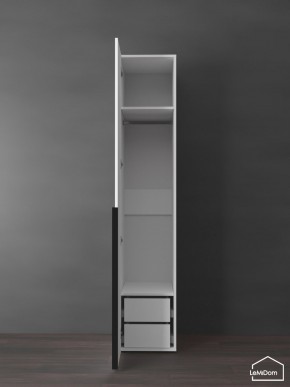 Шкаф Linnea MHR-1-3 2050х400х510 (Белый-М 11.1.2) в Добрянке - dobryanka.mebel24.online | фото 6