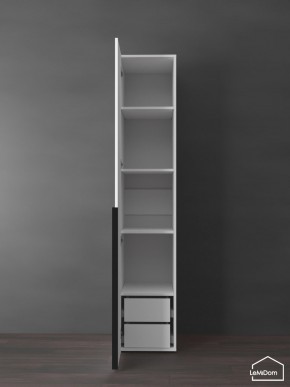 Шкаф Linnea MHR-1-3 2050х400х510 (Белый-М 11.1.2) в Добрянке - dobryanka.mebel24.online | фото 7