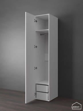 Шкаф Linnea MHR-1PO-3 2050х400х510 (Белый-М 11.1.2) в Добрянке - dobryanka.mebel24.online | фото 4