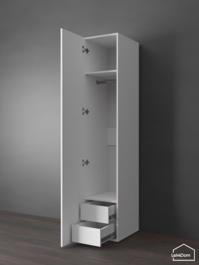 Шкаф Linnea MHR-1PO-3 2050х400х510 (Белый-М 11.1.2) в Добрянке - dobryanka.mebel24.online | фото 5