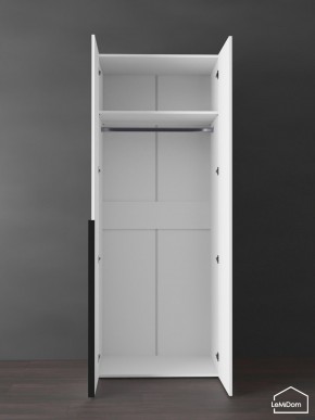 Шкаф Linnea MHR-2 2050х800х510 (Белый-М 11.1.2) в Добрянке - dobryanka.mebel24.online | фото 4