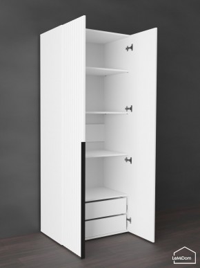 Шкаф Linnea MHR-2-4 2050х800х510 (Белый-М 11.1.2) в Добрянке - dobryanka.mebel24.online | фото 6
